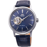 ORIENT RA-AG0005L10B BLUE LEATHER MEN'S WATCH