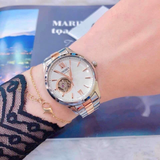Orient Two-Tone Silver Stainless Steel Strap Men Watch RA-AG0020S00C