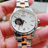 Orient Two-Tone Silver Stainless Steel Strap Men Watch RA-AG0020S00C