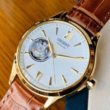 ORIENT RA-AG0024S00C BROWN LEATHER MEN WATCH