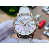 ORIENT AUTOMATIC RA-AK0004A00C WHITE LEATHER WOMEN WATCH