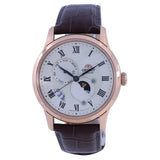 ORIENT RA-AK0007S00C BROWN LEATHER MEN WATCH