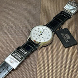 ORIENT RA-AK0008S00C MOON & SUN BLACK LEATHER MEN'S WATCH