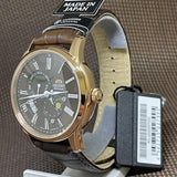 ORIENT RA-AK0009T00C BROWN LEATHER MEN WATCH