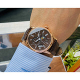 ORIENT RA-AK0009T00C BROWN LEATHER MEN WATCH