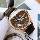 ORIENT RA-AK0009T00C BROWN LEATHER MEN WATCH