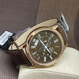 ORIENT RA-AK0009T00C BROWN LEATHER MEN WATCH