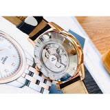 ORIENT RA-AK0009T00C BROWN LEATHER MEN WATCH