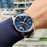 ORIENT RA-AK0011D00C BLUE LEATHER MEN WATCH