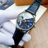 ORIENT RA-AK0011D00C BLUE LEATHER MEN WATCH
