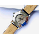 ORIENT RA-AK0011D00C BLUE LEATHER MEN WATCH