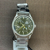 ORIENT RA-AK0307B00C MOON & SUN STAINLESS STEEL MEN'S WATCH