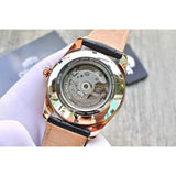 ORIENT MOON PHASE RA-AK0309B00C BLACK LEATHER MEN WATCH