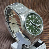 ORIENT DEFENDER II AUTOMATIC GREEN DIAL MEN’S WATCH RA-AK0402E10B