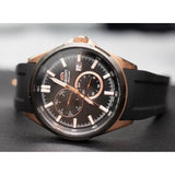 Orient RA-AK0604B10B Black Silicone Strap Men's Watch