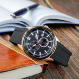 Orient RA-AK0604B10B Black Silicone Strap Men's Watch