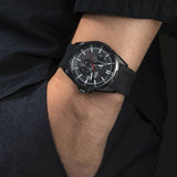 Orient RA-AK0605B00C Black Silicone Strap Men's Watch