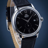 ORIENT RA-AP0005B10B BLACK LEATHER MEN WATCH
