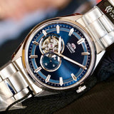 ORIENT RA-AR0003L00C BLUE DIAL STAINLESS STEEL MEN'S WATCH