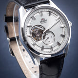 ORIENT RA-AR0004S10B BLACK LEATHER MEN'S WATCH