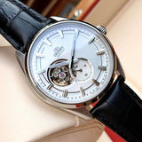ORIENT RA-AR0004S10B BLACK LEATHER MEN'S WATCH