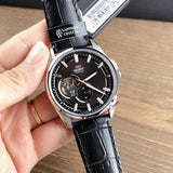 ORIENT RA-AR0005Y10B BLACK LEATHER MEN'S WATCH