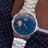 ORIENT RA-AR0101L10B BLUE DIAL STAINLESS STEEL MEN'S WATCH