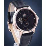 ORIENT RA-AR0103B10B BLACK LEATHER MEN'S WATCH