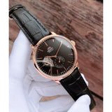 ORIENT RA-AR0103B10B BLACK LEATHER MEN'S WATCH