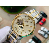 ORIENT CLASSIC RA-AS0001S00B MOON PHASE STAINLESS STEEL MEN WATCH