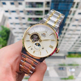 ORIENT CLASSIC RA-AS0001S00B MOON PHASE STAINLESS STEEL MEN WATCH