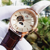 Orient Brown Leather Strap Men Watch RA-AS0009S10B