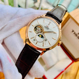 ORIENT RA-AS0102S10B BROWN LEATHER MEN WATCH