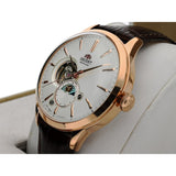 ORIENT RA-AS0102S10B BROWN LEATHER MEN WATCH