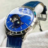 Orient RA-AS0103A10B Blue Leather Men's Watch