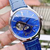 Orient RA-AS0103A10B Blue Leather Men's Watch
