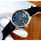 Orient RA-AX0007L0HB Black Leather Men's Watch