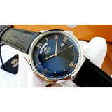 Orient RA-AX0007L0HB Black Leather Men's Watch