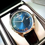 Orient RA-AX0007L0HB Black Leather Men's Watch