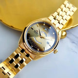 Orient Contemporary Multi Year Calendar Gold Stainless Steel Strap Men Watch RA-BA0001G10B