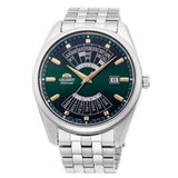 ORIENT MECHANICAL RA-BA0002E00C GREEN DIAL STAINLESS STEEL MEN WATCH