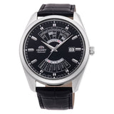 ORIENT RA-BA0006B00C BLACK LEATHER MEN WATCH
