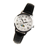 ORIENT RA-KA0006S00C SUN AND MOON LEATHER STRAP WOMEN WATCH