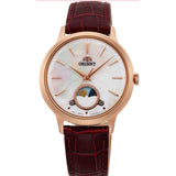 ORIENT CLASSIC RA-KB0002A10B RED LEATHER WOMEN WATCH