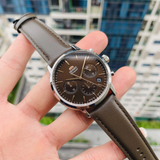 ORIENT CONTEMPORARY RA-KV0304Y00C BLACK LEATHER MEN WATCH