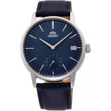ORIENT RA-SP0004L10B BLUE LEATHER MEN WATCH