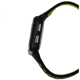 REEBOK RD-SQE-G9-PBIB-B1 DIGITAL QUARE BLACK LIME SILICON STRAP MEN'S WATCH