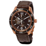 ORIENT STAR AUTOMATIC RE-AT0103Y00B BROWN LEATHER MEN WATCH