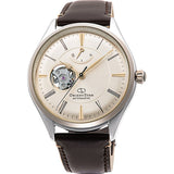 ORIENT STAR RE-AT0201G00B BROWN LEATHER MEN WATCH