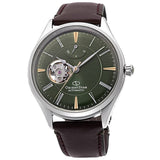 ORIENT STAR RE-AT0202E00B BROWN LEATHER MEN WATCH
